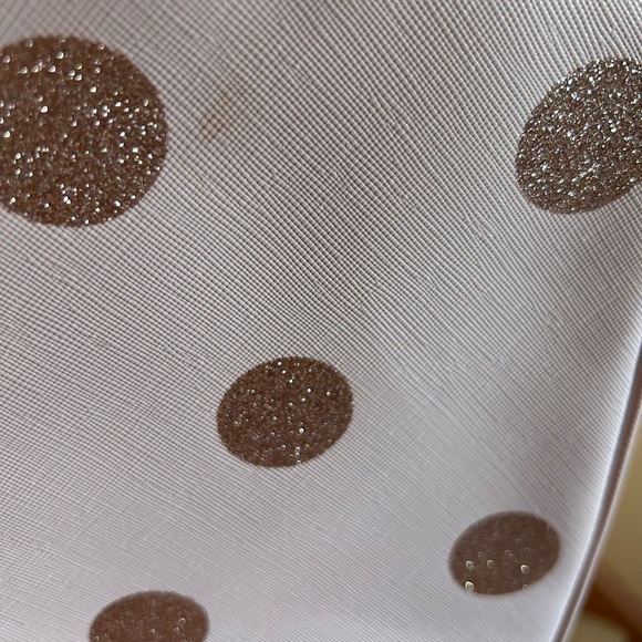 Kate Spade Haven Lane Polka Dot Giana Travel Cosmetic Case - Picture 4 of 16